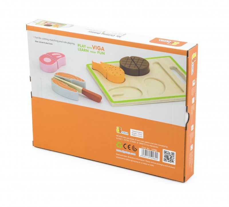 Viga Mój pierwszy zestaw do krojenia - obiadek
