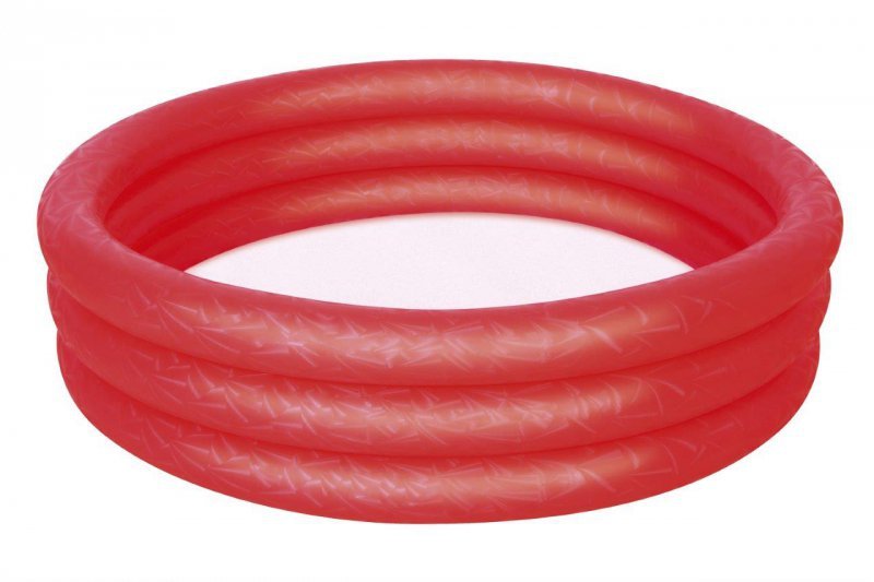 Bestway Basenik dmuchany Czerwony 1.22 x 25cm