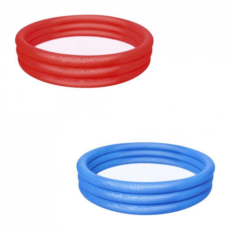 Bestway Basen dmuchany Czerwony 1.83m x 33cm
