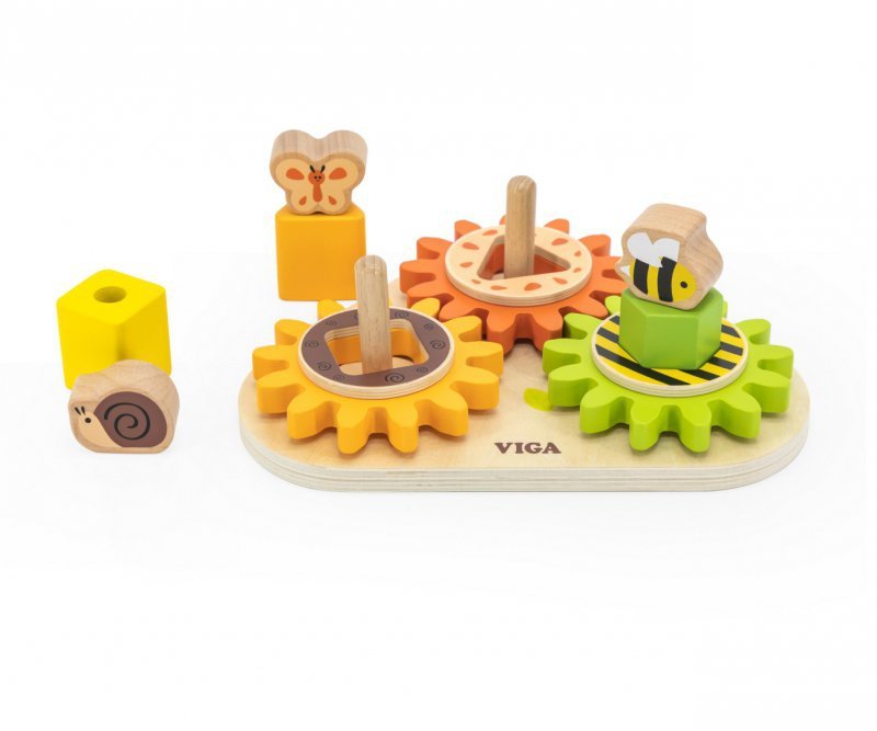 Viga Sorter kształtów z zębatkami