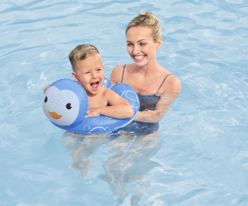 Bestway Kółko do pływania Pingwin 50cm x 46cm