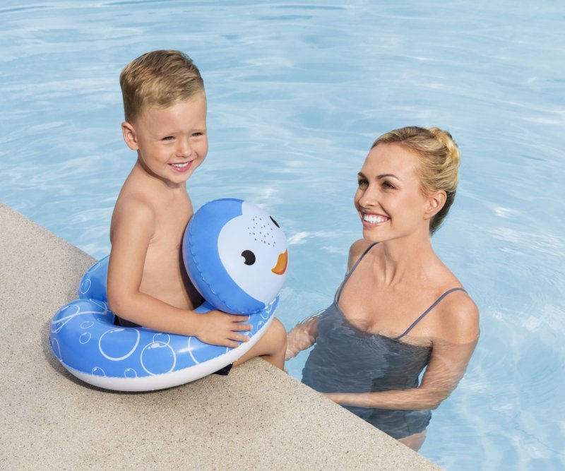 Bestway Kółko do pływania Pingwin 50cm x 46cm