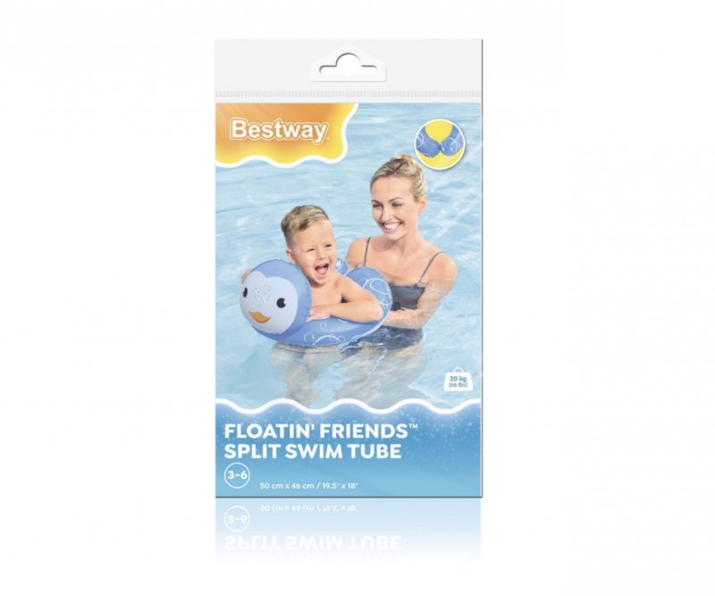 Bestway Kółko do pływania Pingwin 50cm x 46cm
