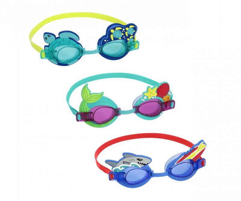 Bestway Okulary do pływania AquaPals Żółw