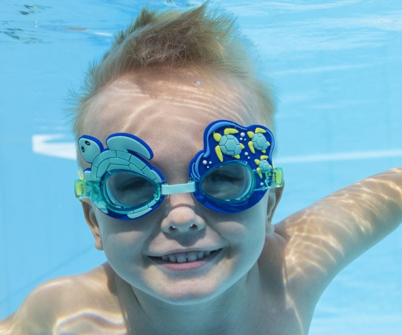 Bestway Okulary do pływania AquaPals Żółw