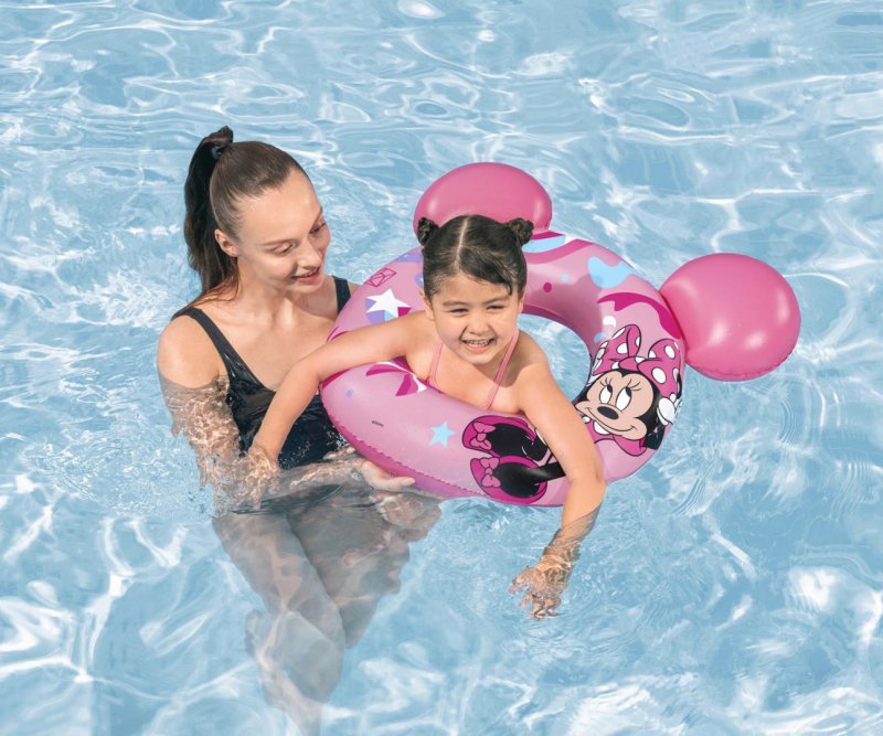 Bestway Disney Junior Minnie Kółko do pływania 74cm x 76cm