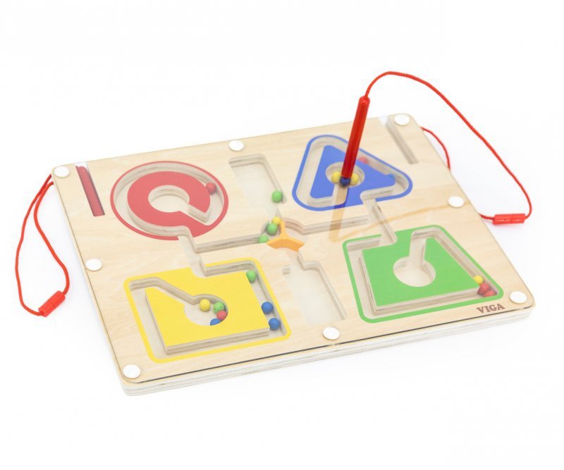 Viga Labirynt magnetyczny - sortowanie kolorów i kształtów