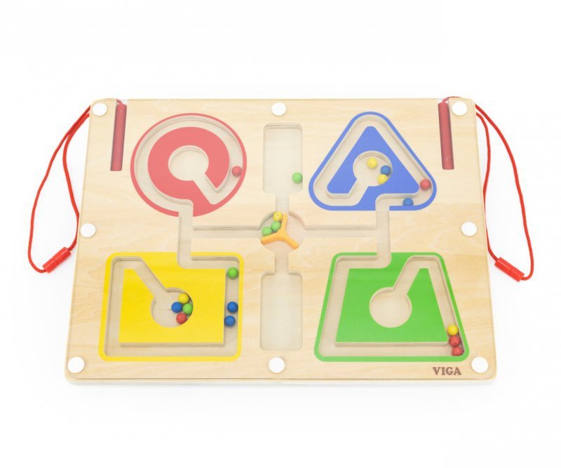 Viga Labirynt magnetyczny - sortowanie kolorów i kształtów