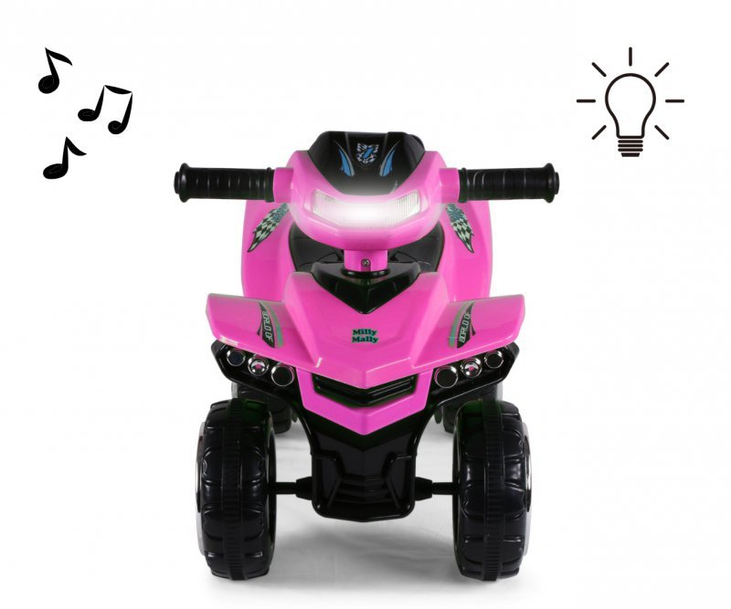 Milly Mally Pojazd Monster Black Pink