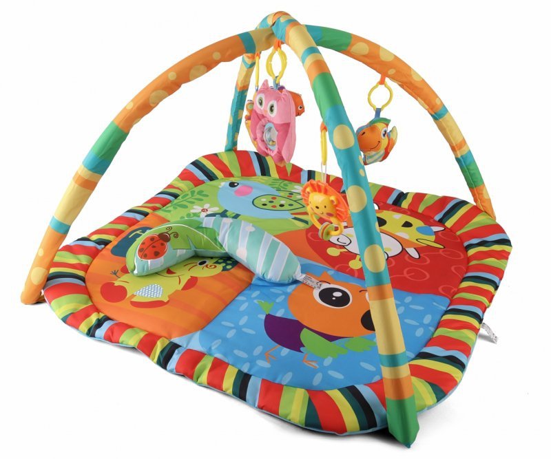 TinyMini Mata edukacyjna Kolorowe Zwierzątka