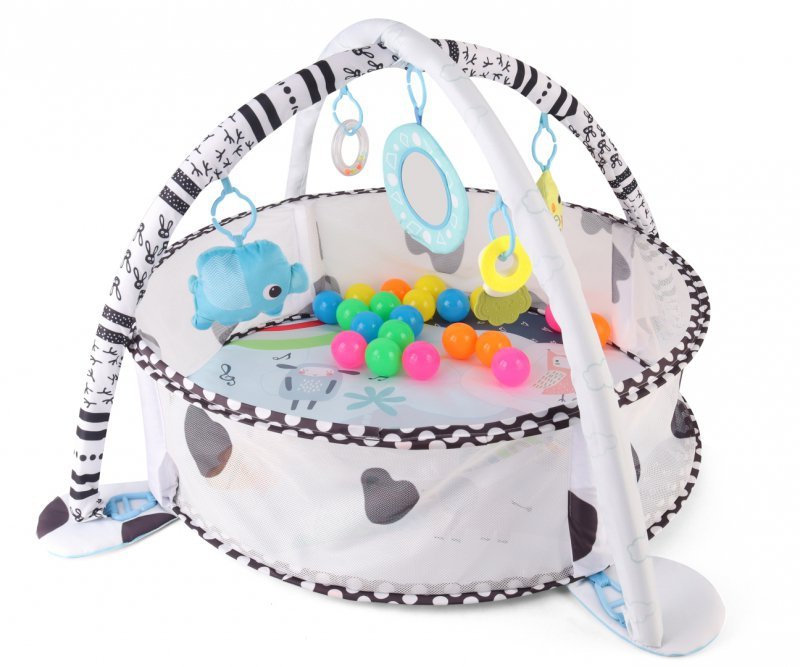 TinyMini JL626-2D Mata edukacyjna 2w1  Basen z Piłkami