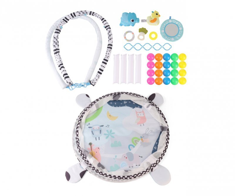 TinyMini JL626-2D Mata edukacyjna 2w1  Basen z Piłkami