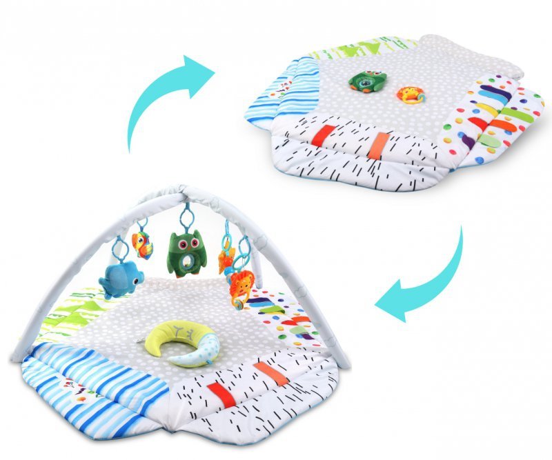 TinyMini Mata edukacyjna 2w1 Świat Maluszka