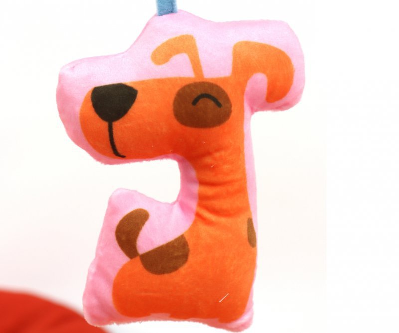 TinyMini Mata edukacyjna 2w1 Kwiat Safari