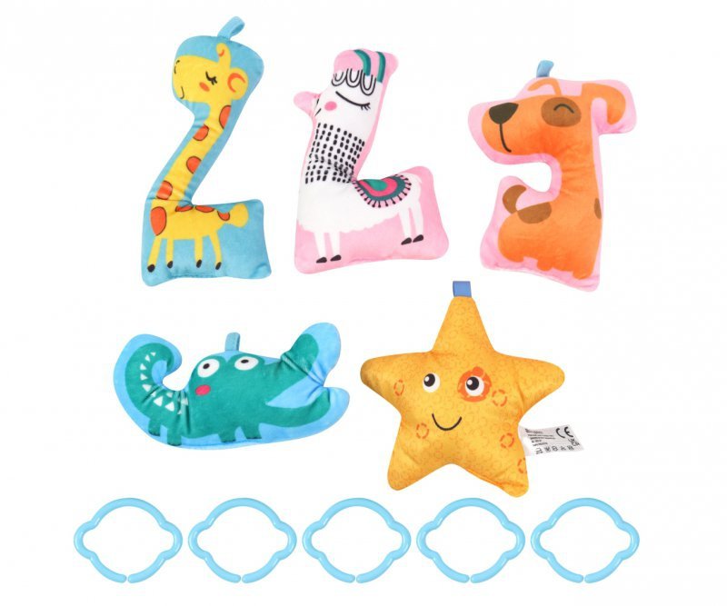 TinyMini Mata edukacyjna 2w1 Kwiat Safari