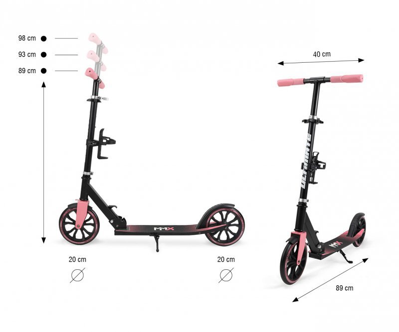 Milly Mally Scooter Ultimate Pink