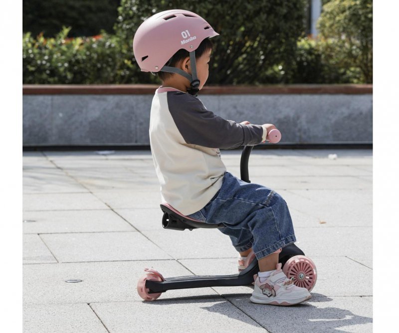 Qplay Hulajnoga Sema Evo 3w1 Coral Pink