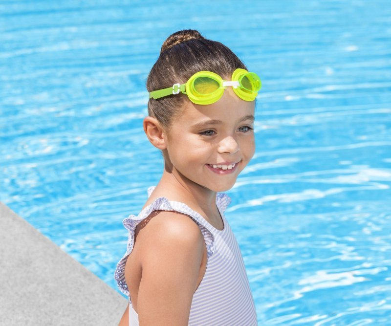 Bestway Aqua Burst Essential Okulary do pływania Zielone