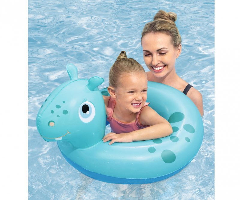 Bestway Kółko do  pływania Hipcio 64cm x 60cm