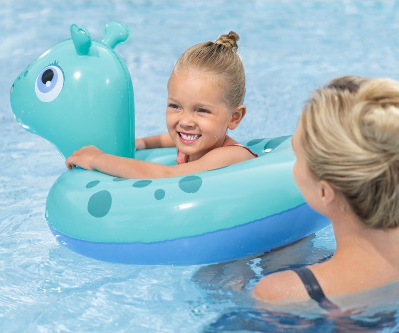 Bestway Kółko do  pływania Hipcio 64cm x 60cm