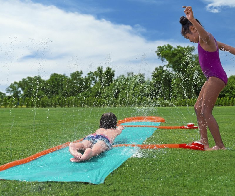 Bestway Ślizgawka pojedyncza ze spryskiwaczami H2OGO! StomBlast 4.88m