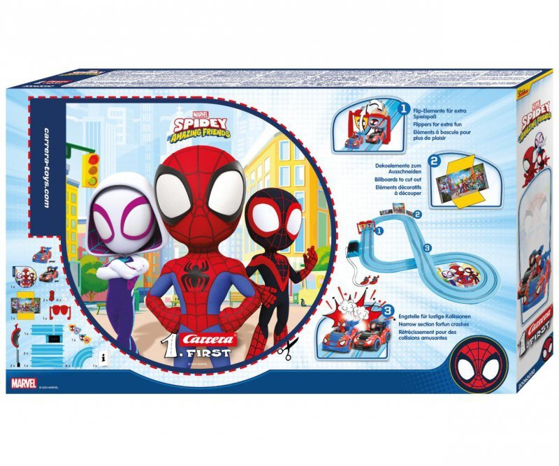 Carrera First Spidey - Go Spidey Go! 2,9m