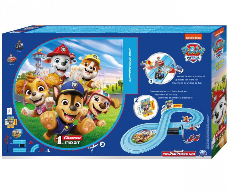 Carrera First Paw Patrol - On the Track 2,4m