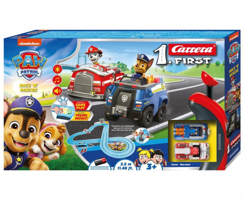 Carrera First Paw Patrol- Race 'N' Rescue 3,5m