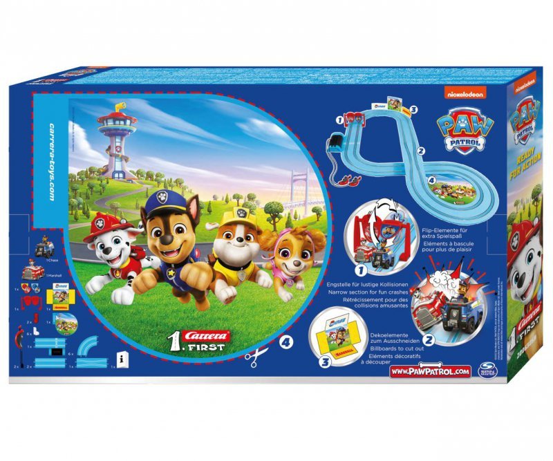 Carrera First Paw Patrol - Track Patrol 2,9m