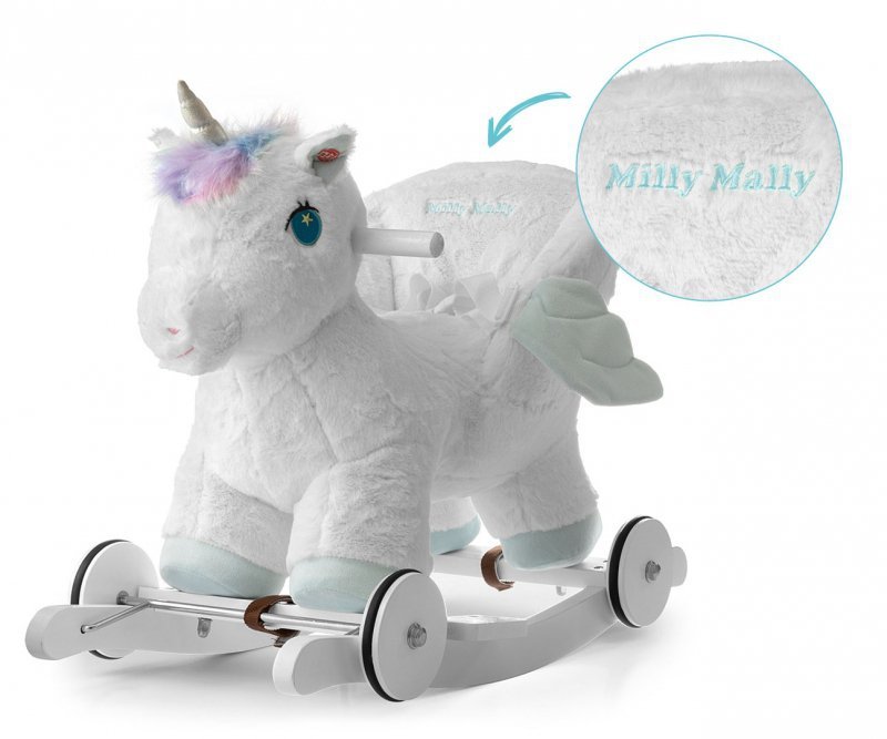 Milly Mally Koń Polly White Jednorożec