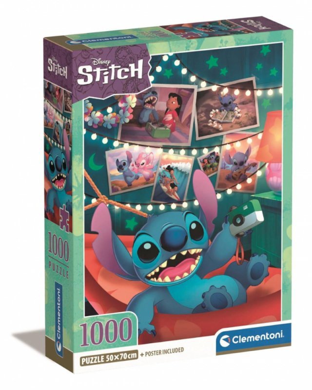 Clementoni Puzzle 1000el Stitch Disney