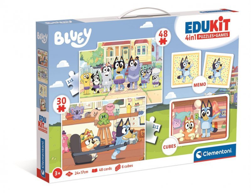 Clementoni Edukit 4w1 Bluey