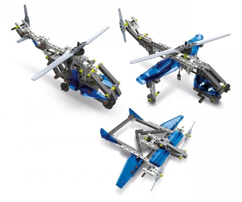 Clementoni Naukowa Zabawa Lab Laboratorium Mechaniki - Samoloty i Helikoptery