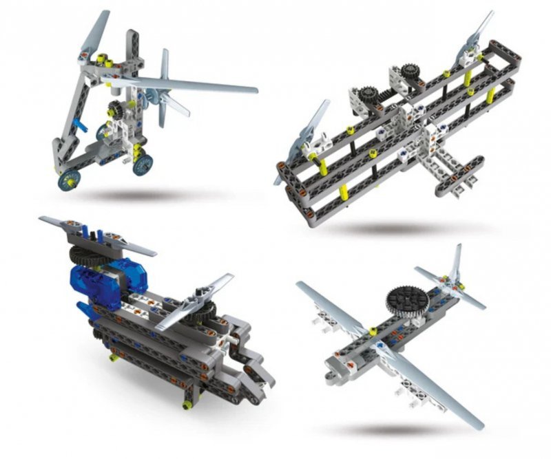 Clementoni Naukowa Zabawa Lab Laboratorium Mechaniki - Samoloty i Helikoptery