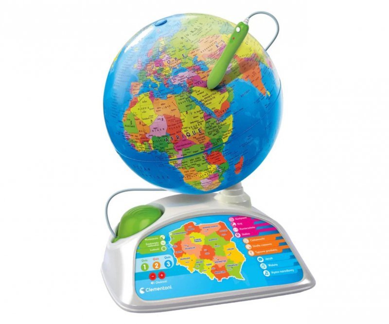 Clementoni Gry Edukacyjne Interaktywny Eduglobus