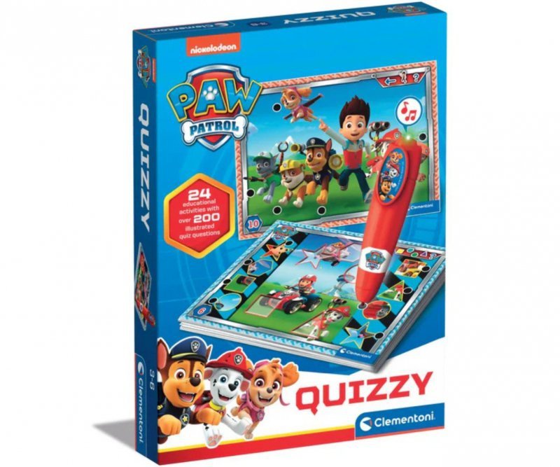 Clementoni Edukacja Wczesnoszkolna Interaktywny Quiz Psi Patrol