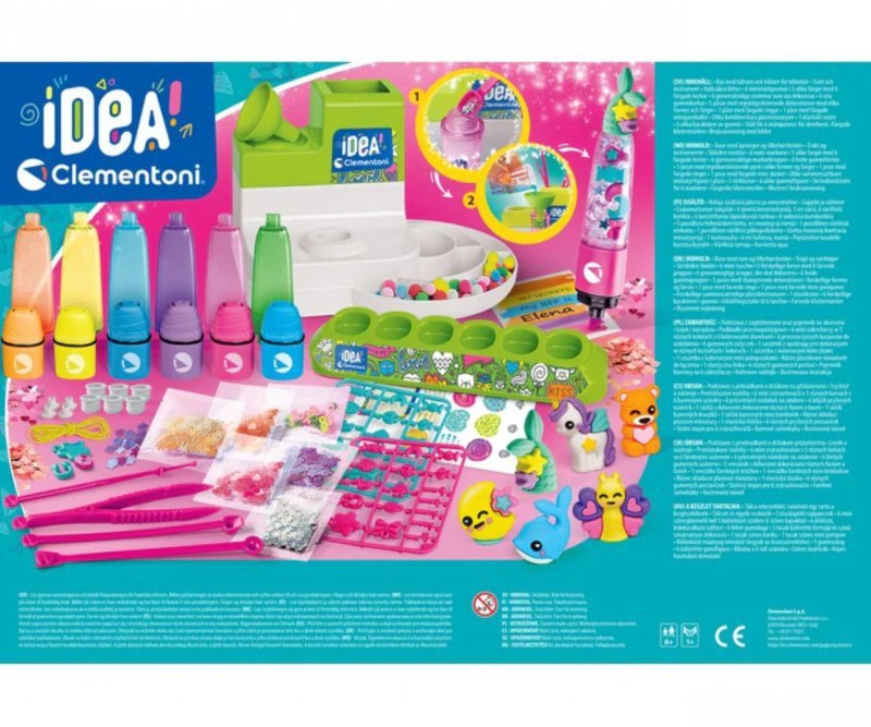 Clementoni Idea Art Pomysły - Fabryka Markerów