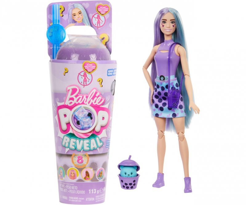 Mattel Barbie Pop Reveal Bubble Tea Mleko Taro
