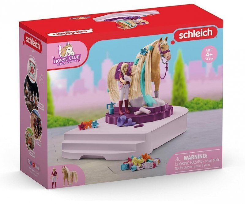 Schleich Obrotowa Stacja Pielęgnacji Koni