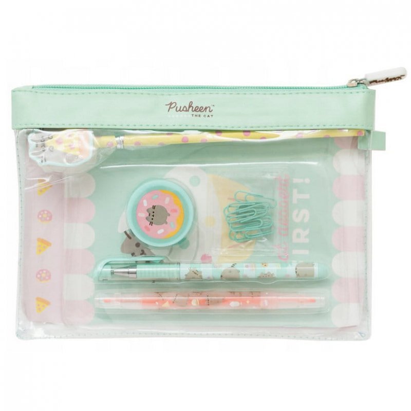 Zestaw szkolny 7 częściowy Kotek Pusheen The Cat