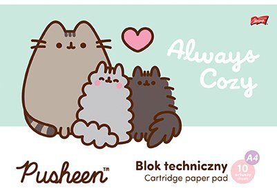 Blok Techniczny Pusheen The Cat Kotek  A4